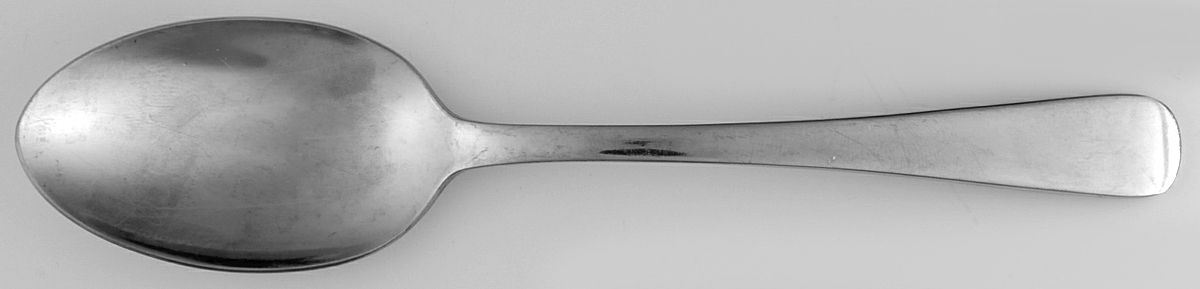 Wilmington (Stainless) Place/Oval Soup Spoon by RSVP Flatware-1