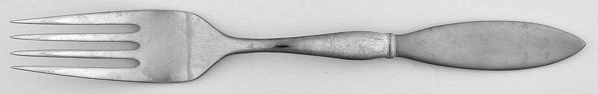 Maestro (Stainless) Large Solid Cold Meat Serving Fork by Royal Doulton-1
