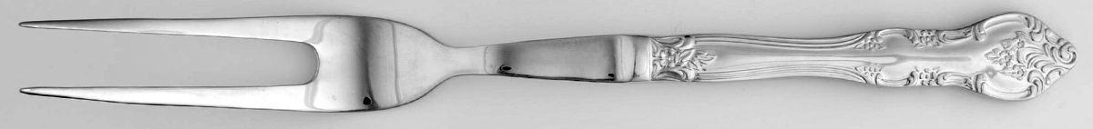 RXV2 (Silverplate) Large Stainless-Prong Roast Carving Fork by RSVP Flatware-1