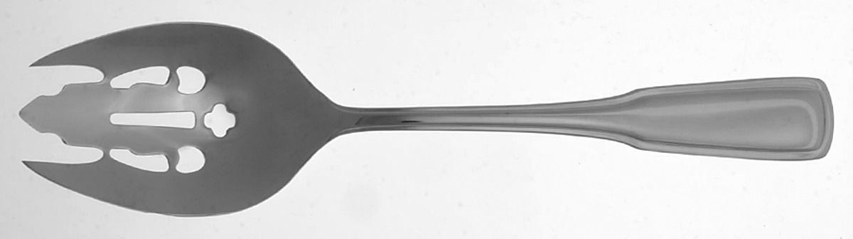 Blake (Stainless) Pierced Vegetable Serving Spoon by Reed & Barton-1