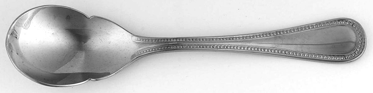 Grand Hotel II (Stainless) Sugar Spoon by Reed & Barton-1