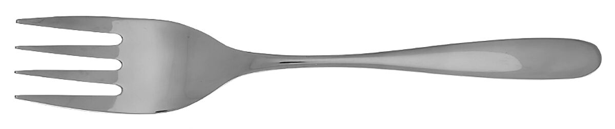 Stanton-Mirror (Stainless) Medium Solid Cold Meat Serving Fork by Robert Welch-1