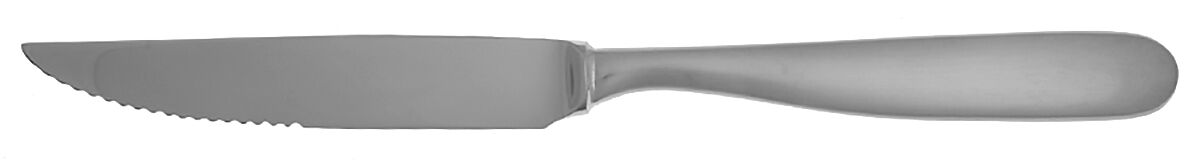 Stanton-Satin (Stainless) Steak Knife Individual Hollow, Serrate HC by Robert Welch-1