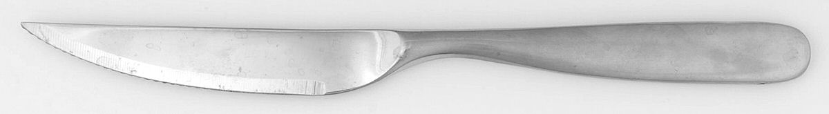 Stanton-Satin (Stainless) Individual Steak Knife Hollow Handle Serrate Blade by Robert Welch-1