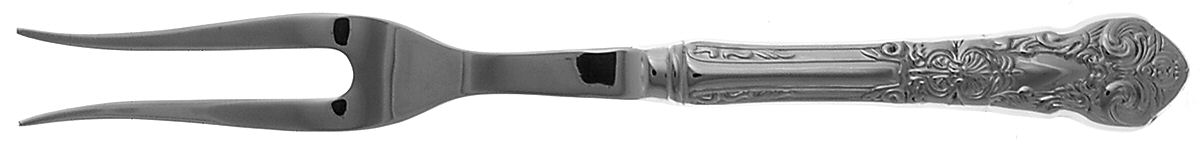 Renaissance (Stainless) Small Steak Carving Fork with Stainless Prongs by Reed & Barton-1