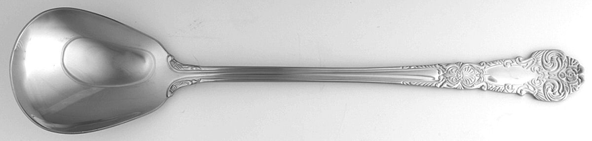 Renaissance (Stainless) Large Solid Serving Spoon by Reed & Barton-1