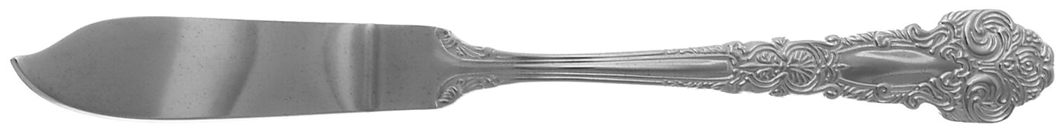 Renaissance (Stainless) Flat Handle Master Butter Knife by Reed & Barton-1