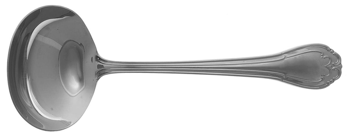 Lady Hamilton (Stainless) Solid Gravy Ladle by Reed & Barton-1