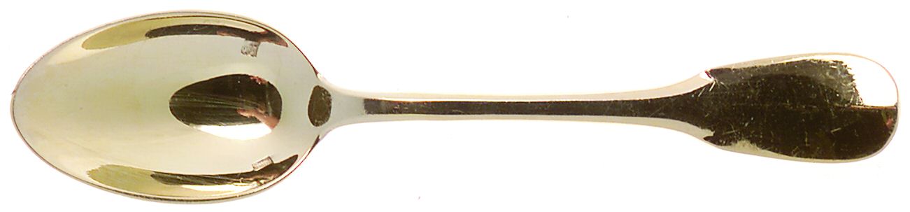 RVF7 (Gold Electroplate) Five O'Clock Teaspoon by Ravinet d'Enfert-1