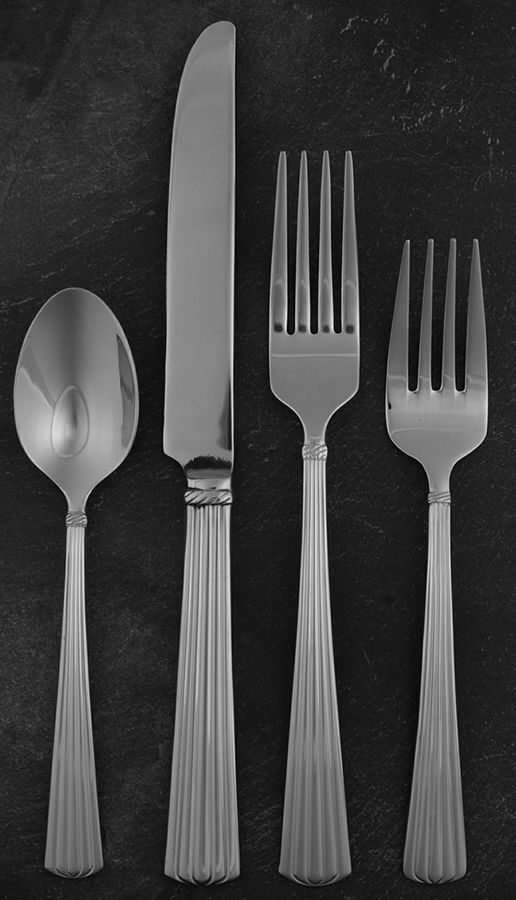 Trinity Hall (Stainless) 4 Piece Place Setting by Reed & Barton-1