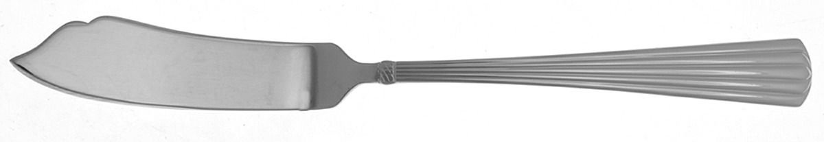 Trinity Hall (Stainless) Large Flat Handle Master Butter Knife by Reed & Barton-1