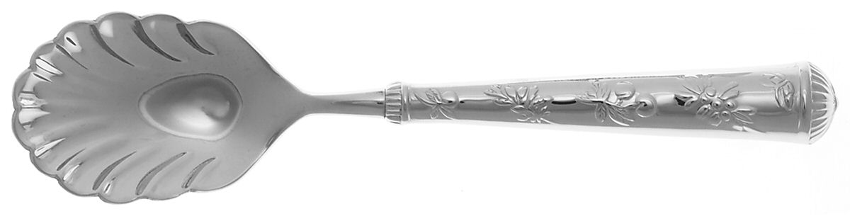 Palace Orchard (Stainless) Sugar Shell Spoon by Reed & Barton-1