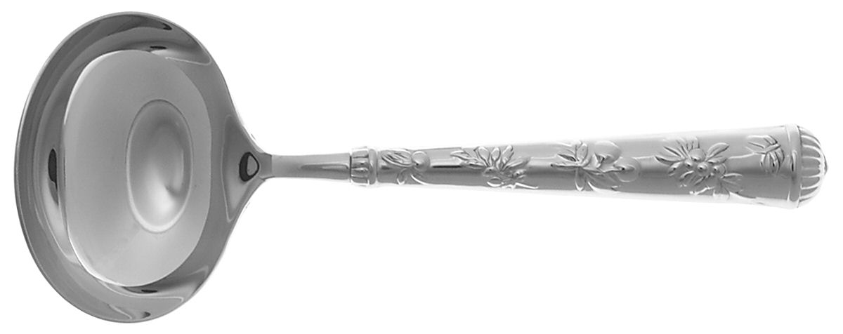 Palace Orchard (Stainless) Solid Gravy Ladle by Reed & Barton-1