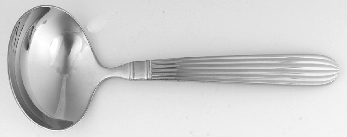 Peyton (Stainless) Solid Gravy Ladle by Reed & Barton-1