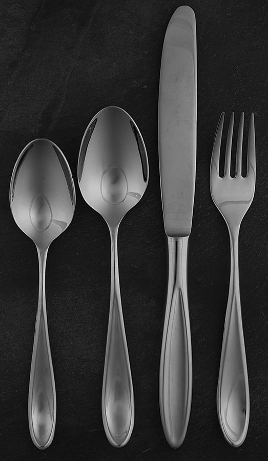 Holliston (Stainless) 5 Piece Place Setting by Reed & Barton-1