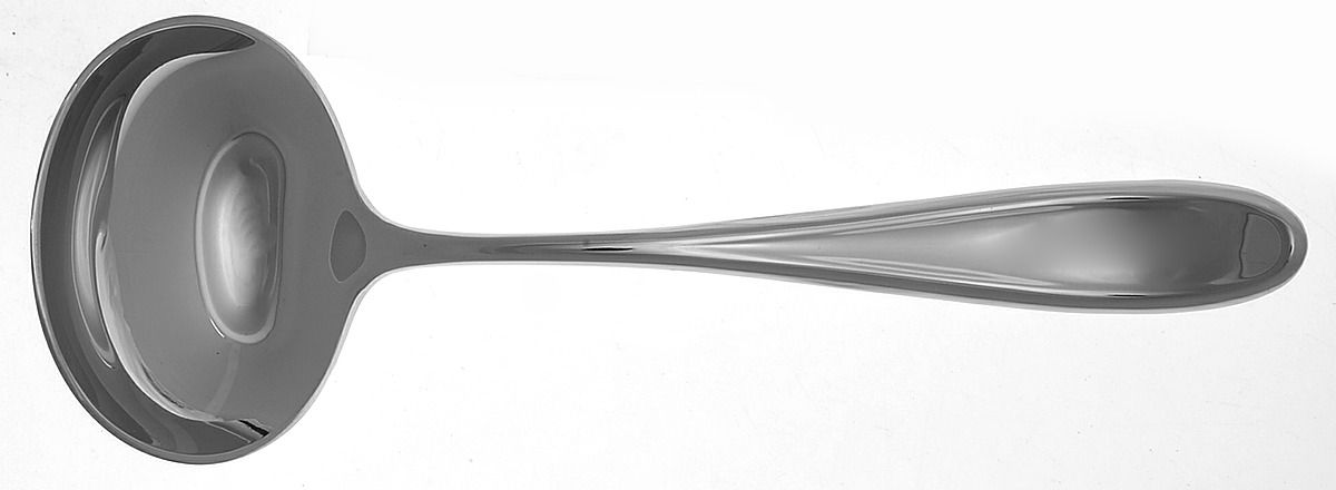 Holliston (Stainless) Solid Gravy Ladle by Reed & Barton-1