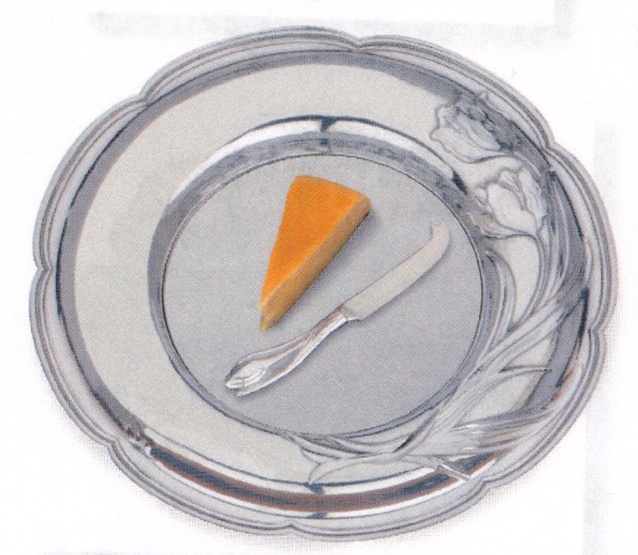 Palace Garden (Hollowware) Cheese Board by Reed & Barton-1