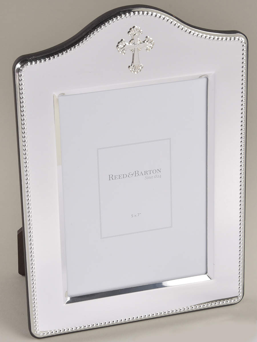 Abbey (Silverplate, Hollowware) 5" X 7" Picture Frame by Reed & Barton-1