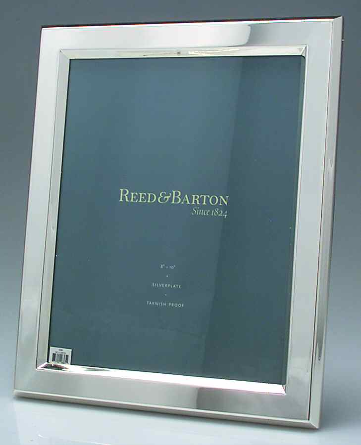 Deco (Silverplate, Hollowware) Frame-Holds 8" X 10" Picture by Reed & Barton-1