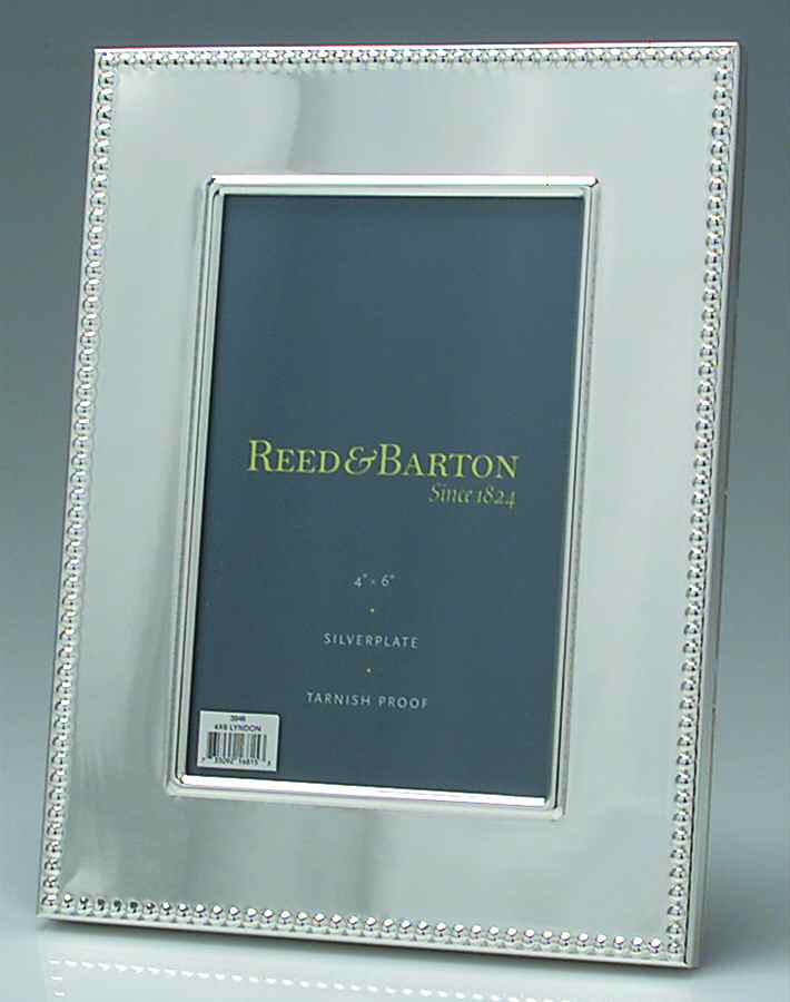 Lyndon (Silverplate, Hollowware) Frame-Holds 4" X 6" Picture by Reed & Barton-1