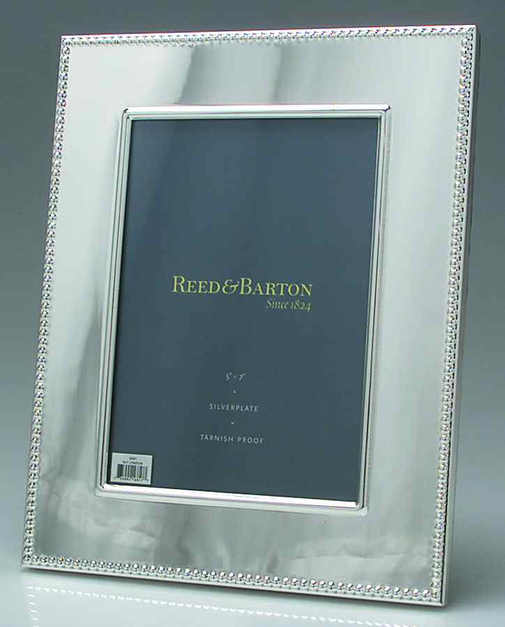 Lyndon (Silverplate, Hollowware) 5" X 7" Picture Frame by Reed & Barton-1