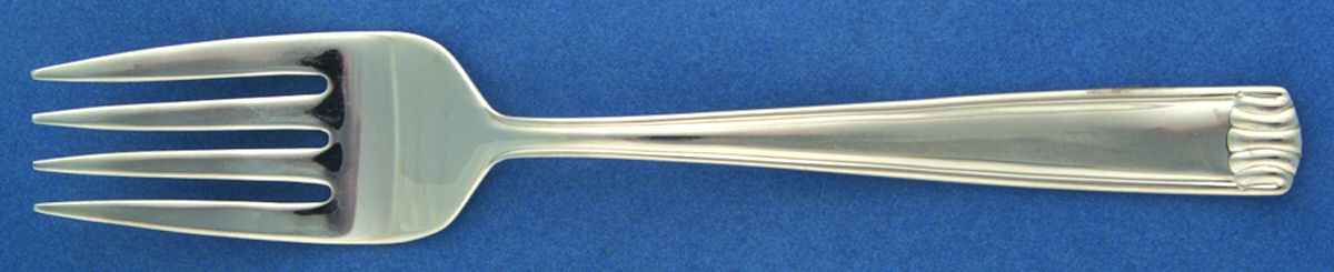 RDS159 (Stainless) Large Solid Cold Meat Serving Fork by Reed & Barton-1