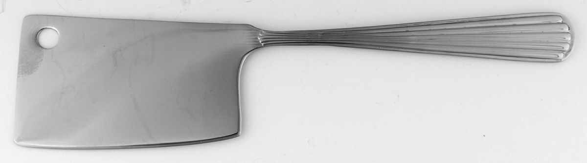 Justine (Stainless) Solid Cheese Cleaver by RSVP Flatware-1