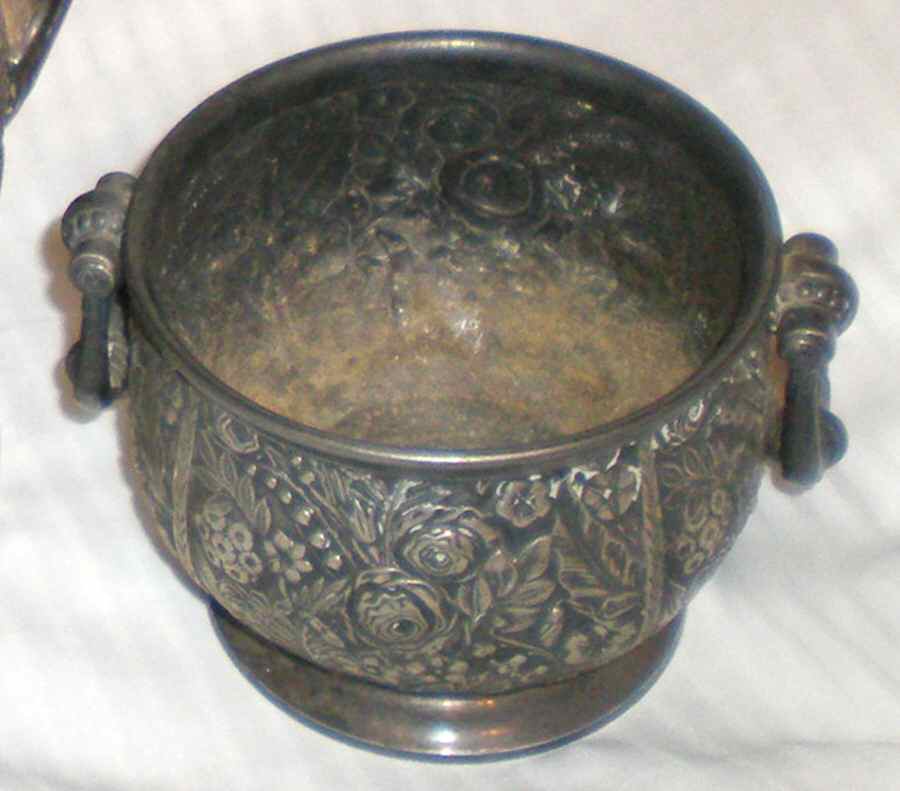 1689 (Silverplate, Hollowware) Sugar Bowl No Lid by Reed & Barton-1