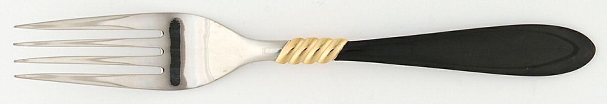 Allegro (Stainless, Gold Accent) Fork by Royal Prestige Silvr-1