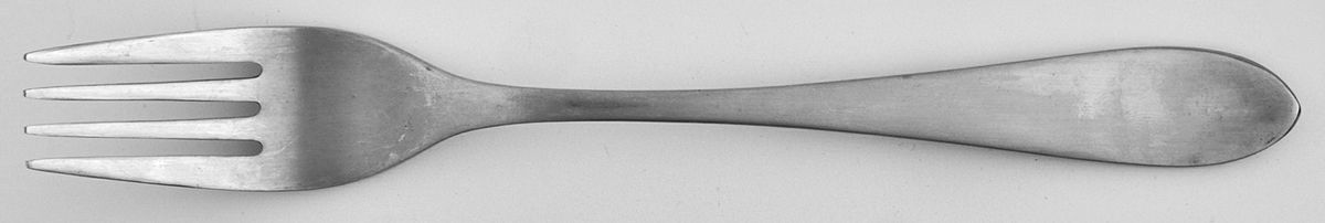 Leaf (Stainless) Individual Salad Fork by Robert Welch-1