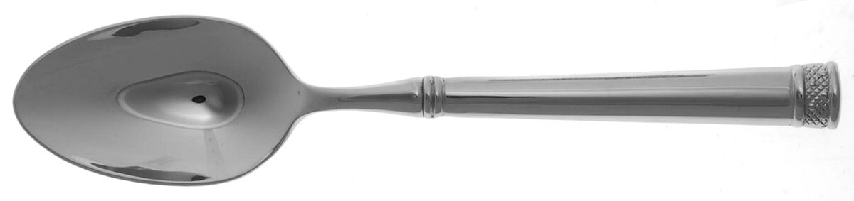 Pointe d'Esprit (Stainless) Place/Oval Soup Spoon by Royal Doulton-1