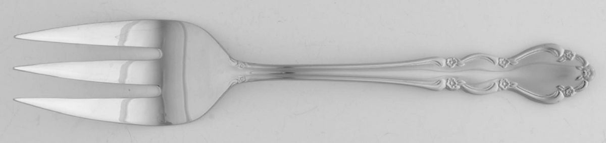 RGL23 (Stainless) Medium Solid Cold Meat Serving Fork by Royal Gallery-1