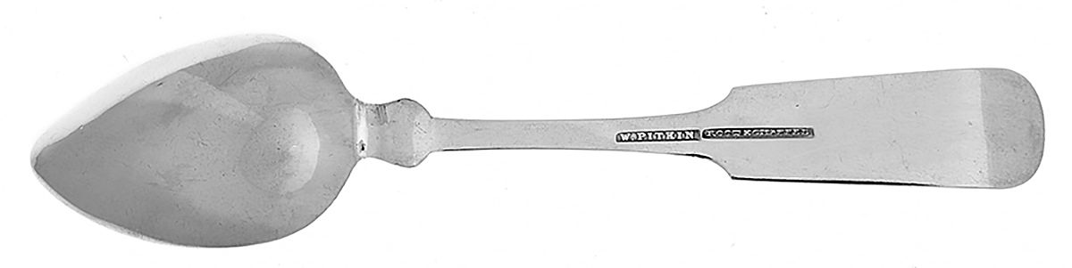 Coin Silver Flatware Teaspoon by Root & Chaffee-2