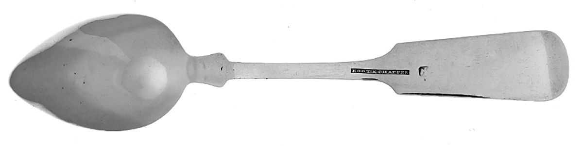 Coin Silver Flatware Teaspoon by Root & Chaffee-2