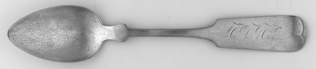 Coin Silver Flatware Teaspoon by Root & Chaffee-1