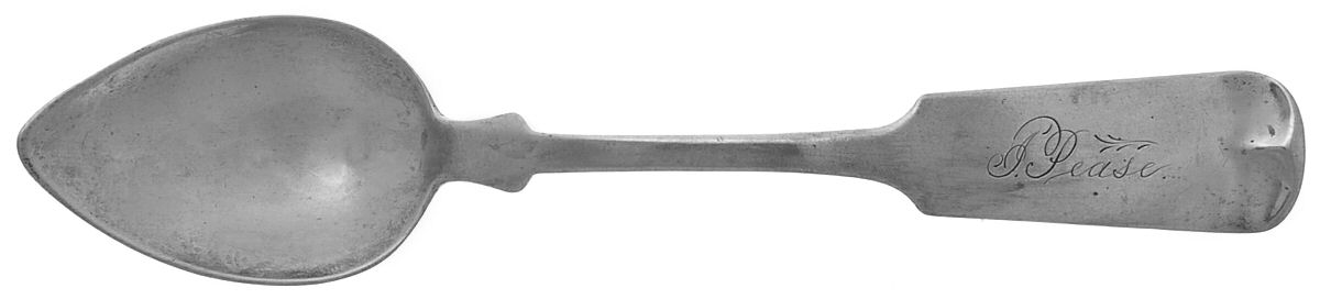 Coin Silver Flatware Teaspoon by Root & Chaffee-1