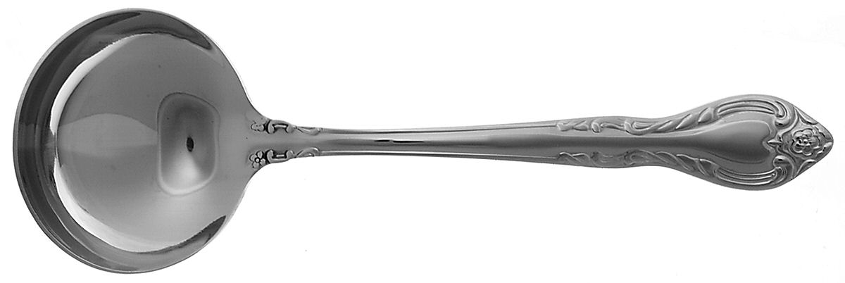 Sophie (Stainless) Solid Gravy Ladle by RSVP Flatware-1