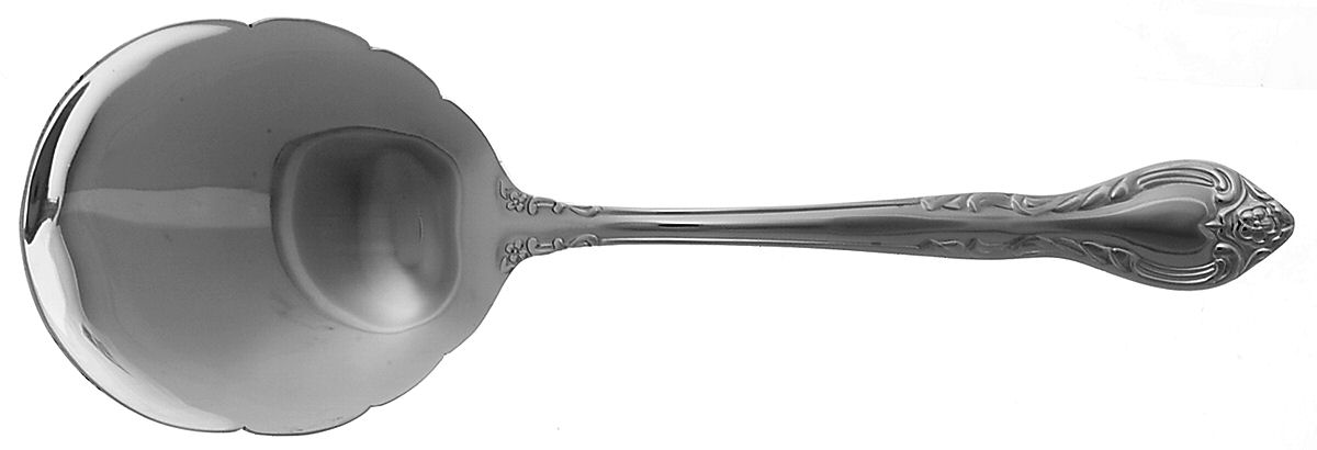 Sophie (Stainless) Solid Smooth Casserole Spoon by RSVP Flatware-1