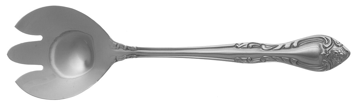 Sophie (Stainless) Solid Salad Serving Fork by RSVP Flatware-1