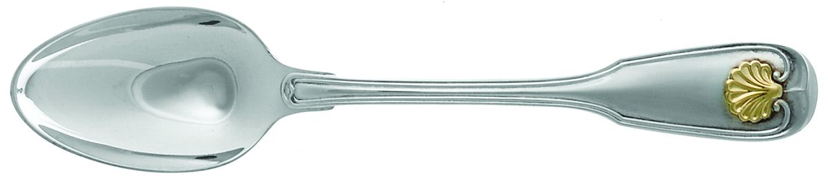 Augsburger Muschel (Gold) (Silverplate) Teaspoon by Robbe & Berking-1