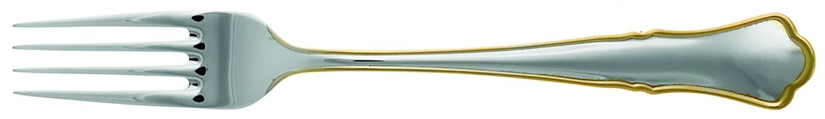 Alt-Chippendale Gold (Silverplate) Individual Salad Fork by Robbe & Berking-1