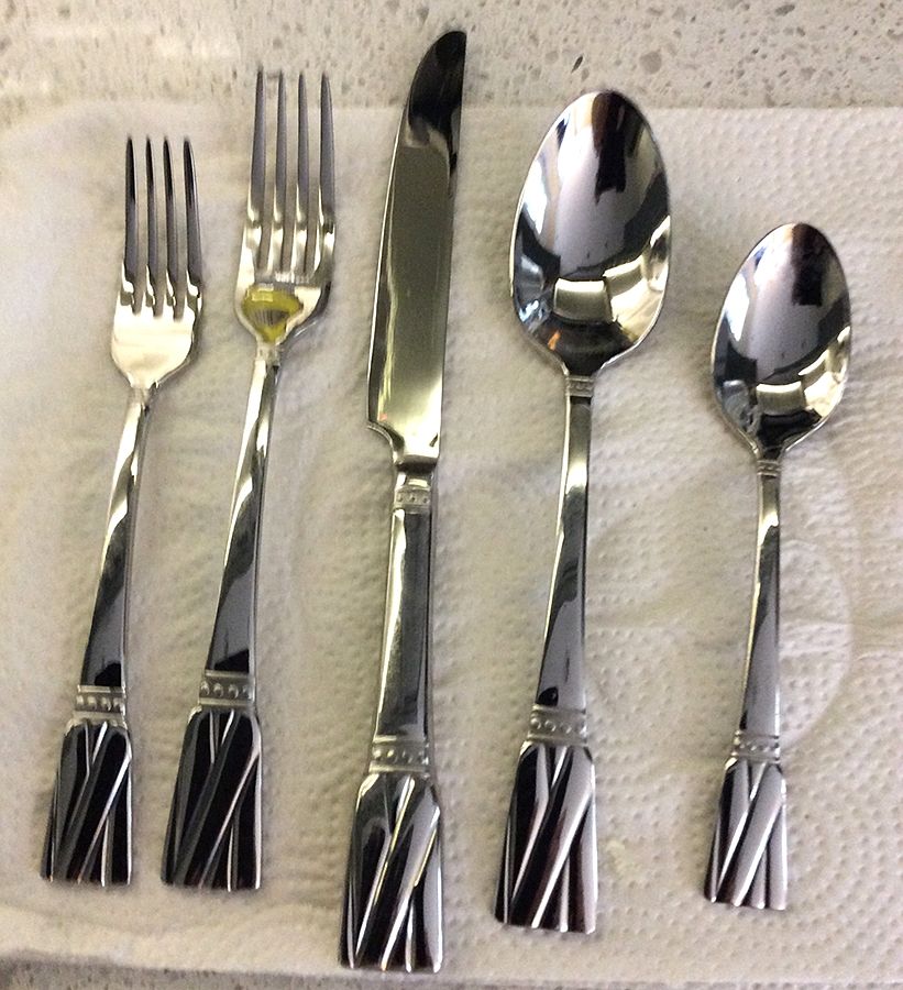 Radiance-Sandblasted (Stainless) Fork by Royal Doulton-1