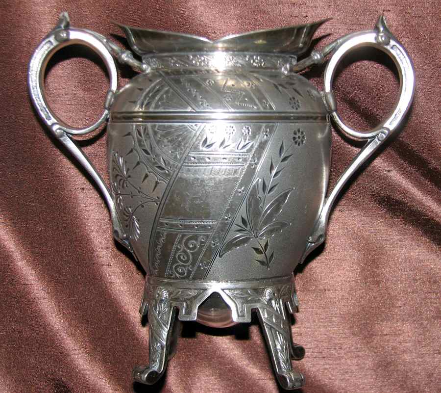 1893 (Silverplate, Hollowware) Waste Bowl by Rogers Smith-1