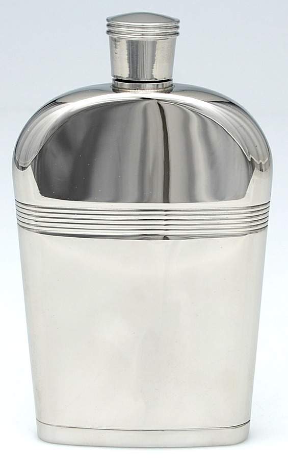 Hob Nob (Silverplate & Stainless Hollowware) Flask by Reed & Barton-1
