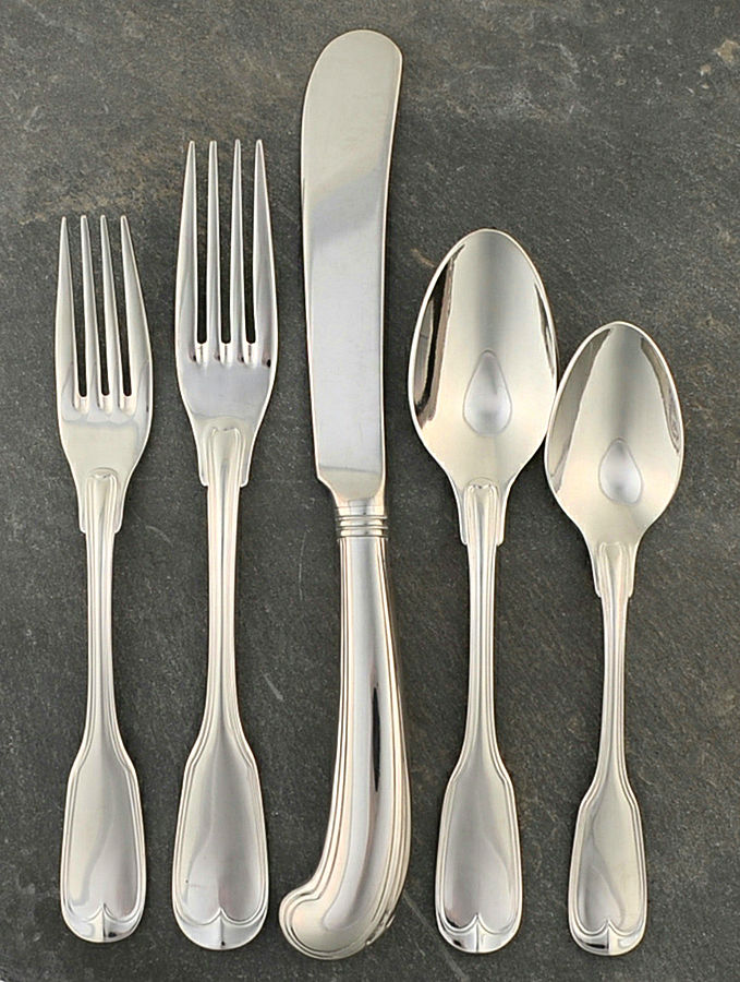 Monticello (Stainless) 5 Piece Place Setting by Reed & Barton-1