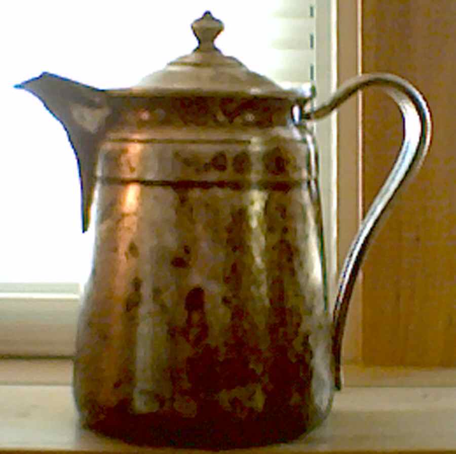 2858 (Silverplate, Hollowware) Silverplate Coffee Pot by Reed & Barton-1