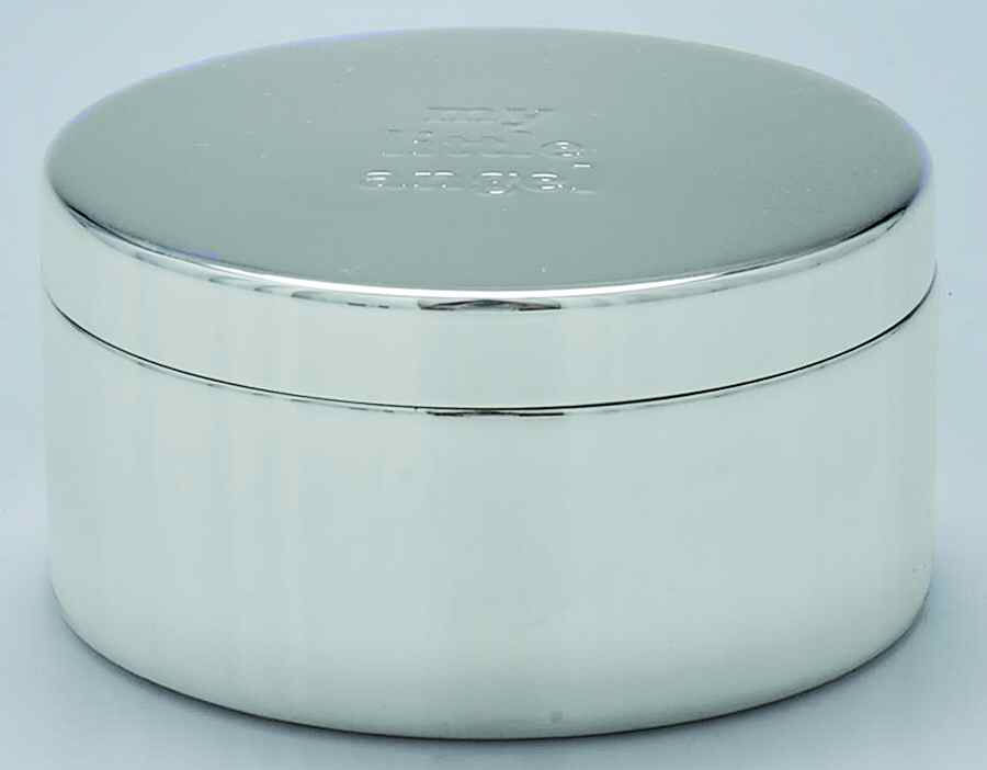 My Little Angel (Silverplate Hollowware) Keepsake Box by Reed & Barton-1
