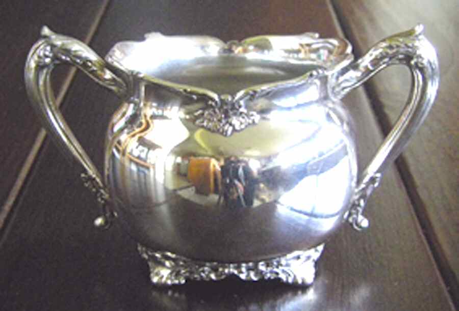 3541 (Silverplate, Hollowware) Sugar Bowl No Lid by Reed & Barton-1
