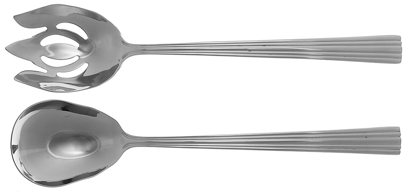 Berkeley (Stainless) Large Solid Serving Set by Reed & Barton-1
