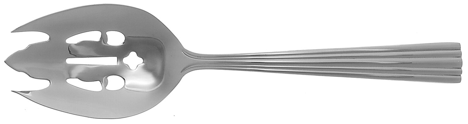 Berkeley (Stainless) Pierced Vegetable Serving Spoon by Reed & Barton-1